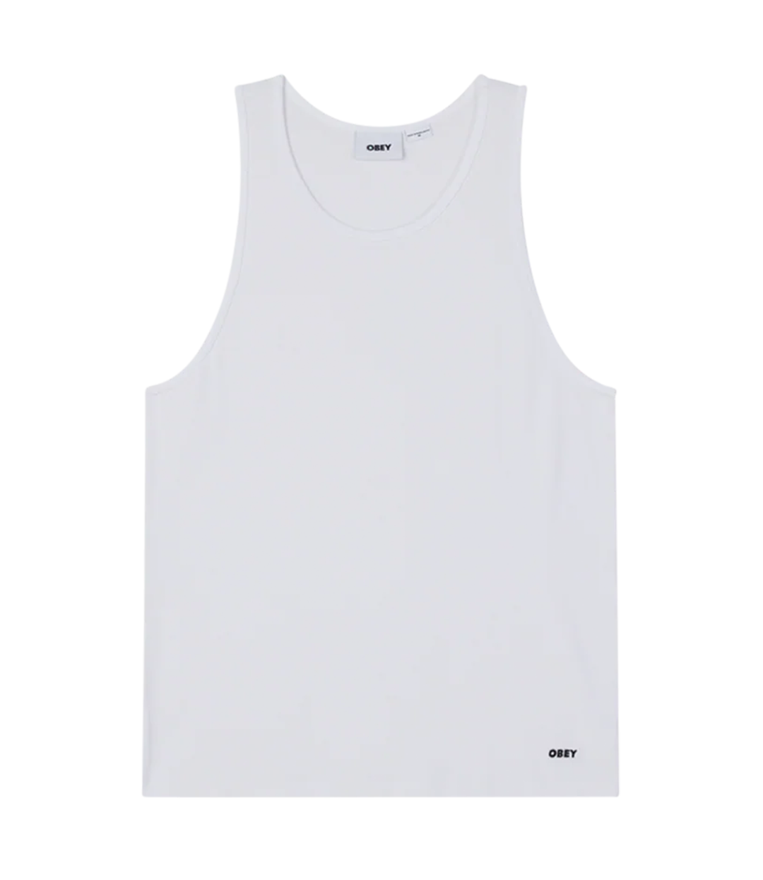 OBEY Standard Rib Tank 2 Pack - White