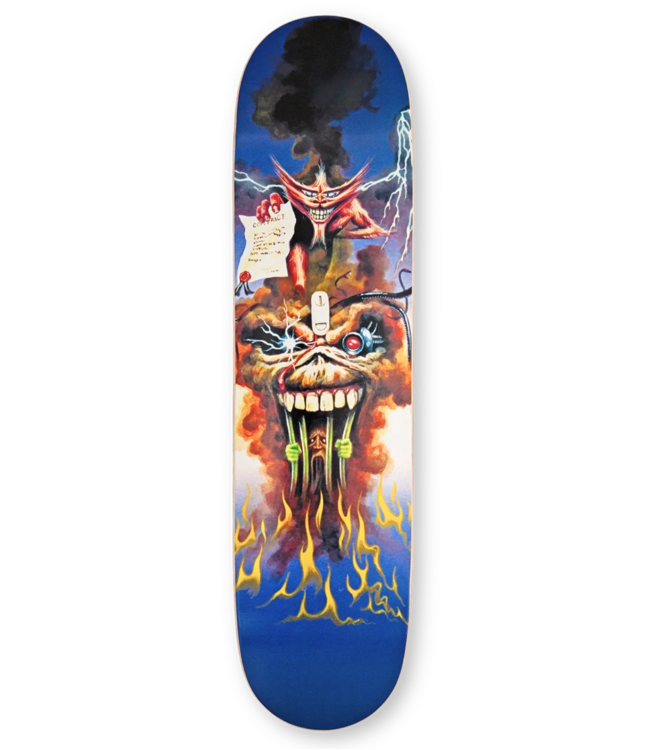THE SKATEROOM Iron Maiden The Evil That Men Do Deck