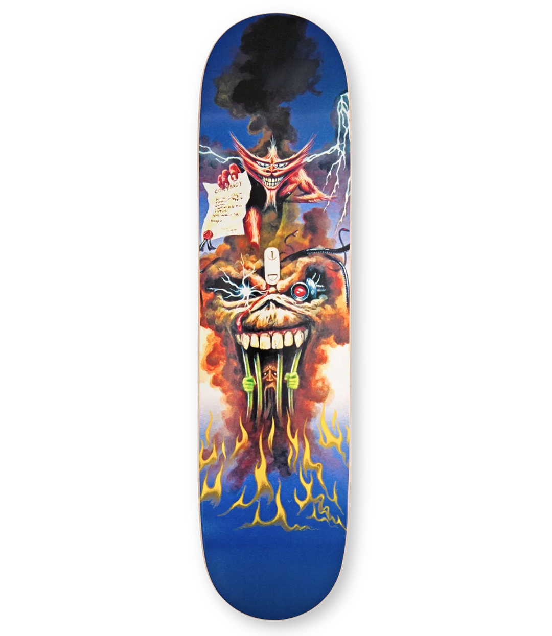 THE SKATEROOM Iron Maiden The Evil That Men Do Deck