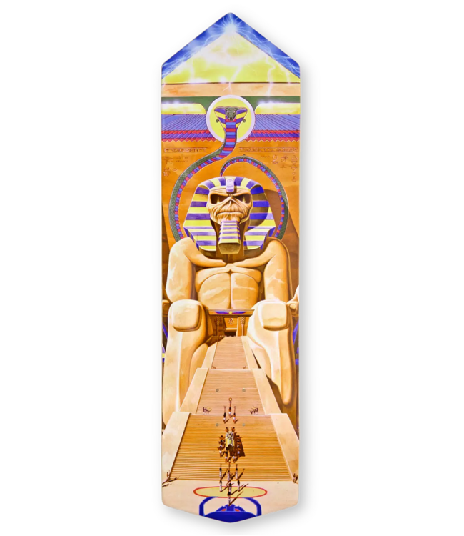 THE SKATEROOM Iron Maiden Powerslave Obelisk Deck