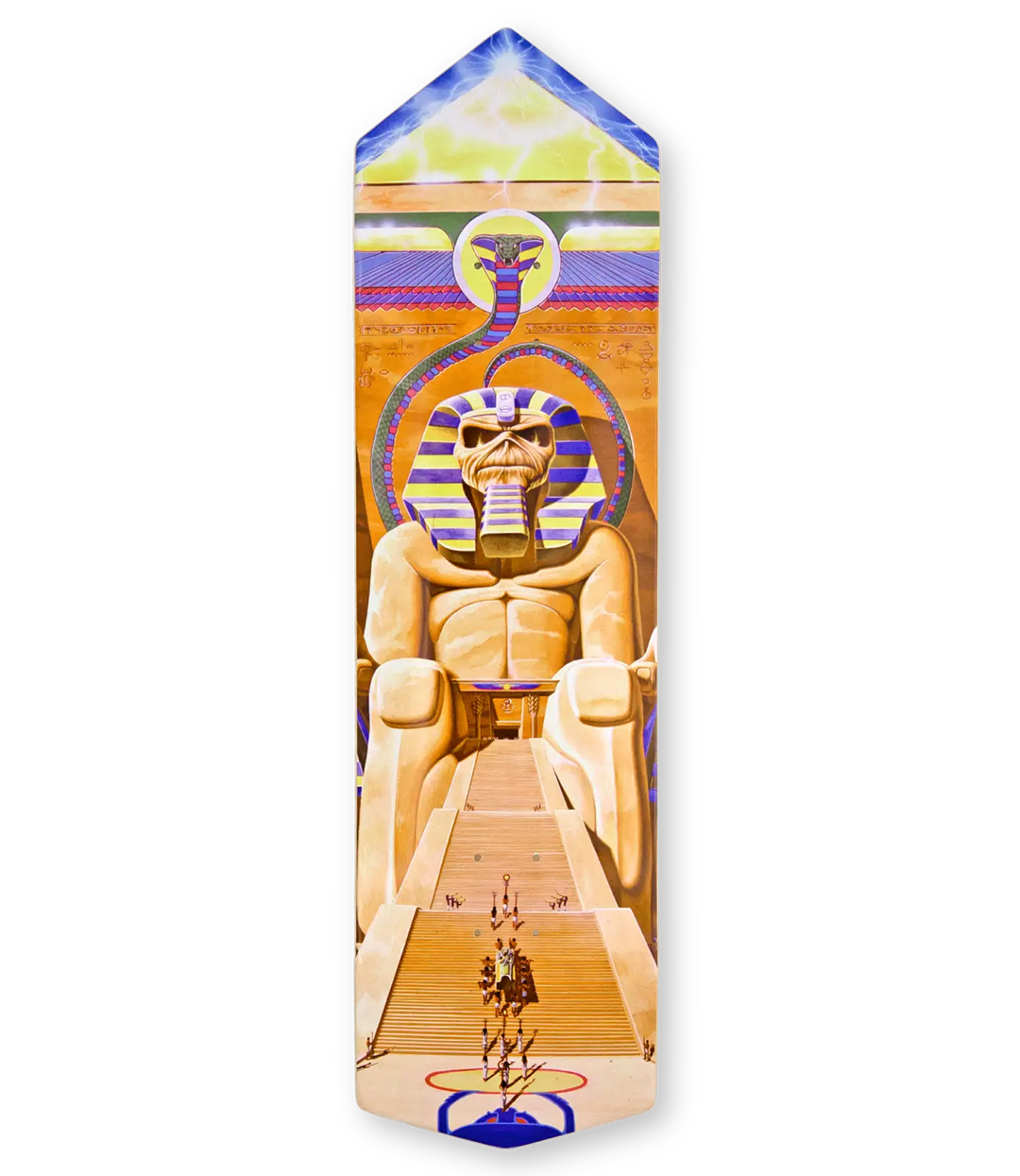 THE SKATEROOM Iron Maiden Powerslave Obelisk Deck