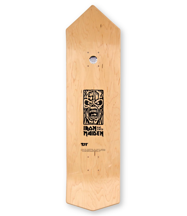 THE SKATEROOM Iron Maiden Powerslave Obelisk Deck