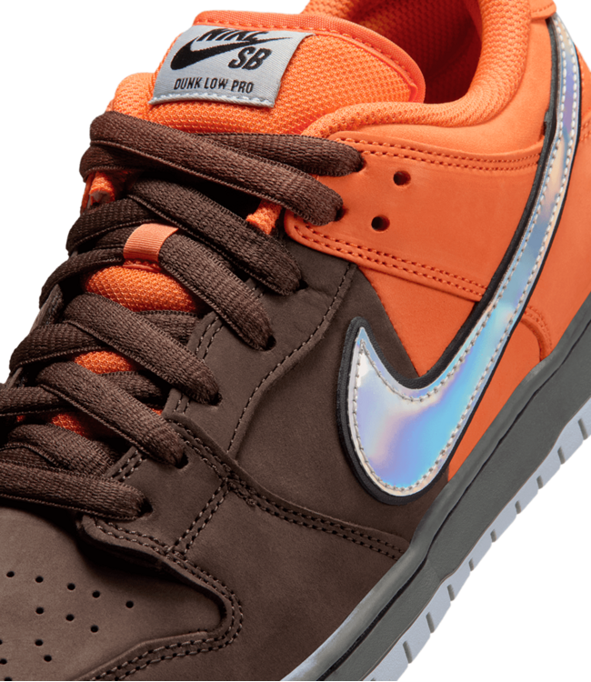NIKE SB Dunk Low Pro - Safety Orange/Wolf Grey-B