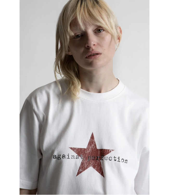 WASTED PARIS Against Perfection T-Shirt - White