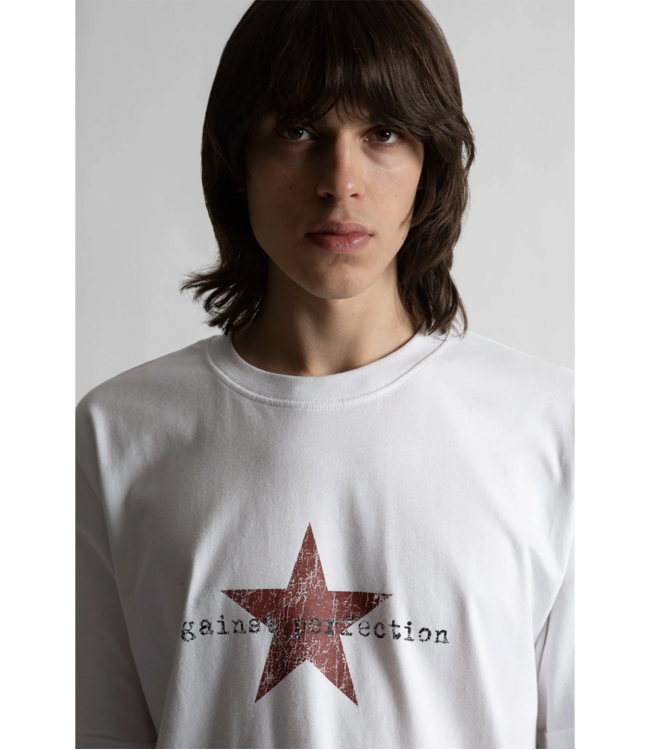 WASTED PARIS Against Perfection T-Shirt - White