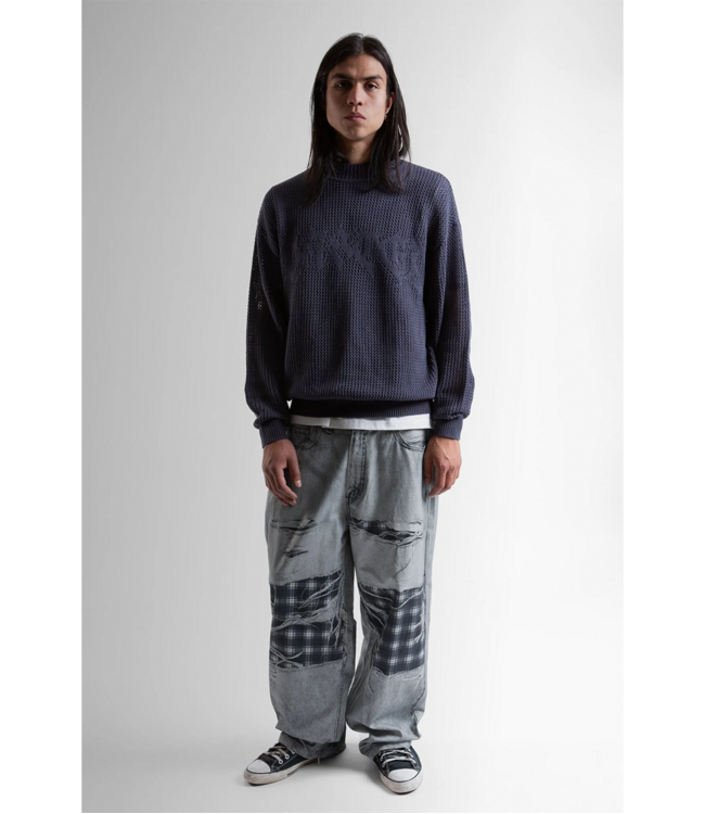 WASTED PARIS Blast Sweater - Stone Blue