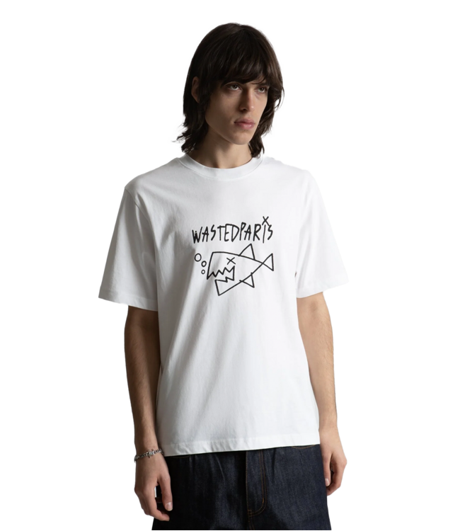 WASTED PARIS Give Up T-Shirt - White