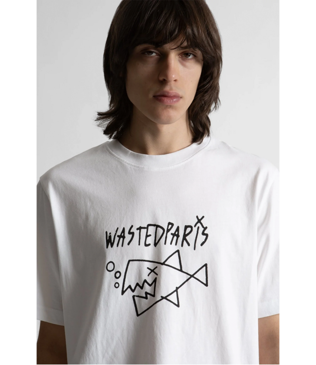 WASTED PARIS Give Up T-Shirt - White