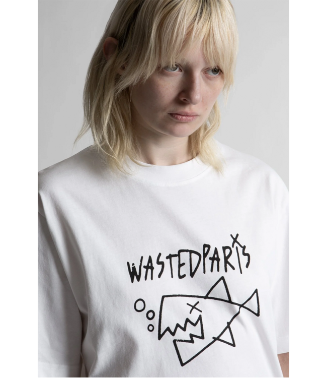 WASTED PARIS Give Up T-Shirt - White