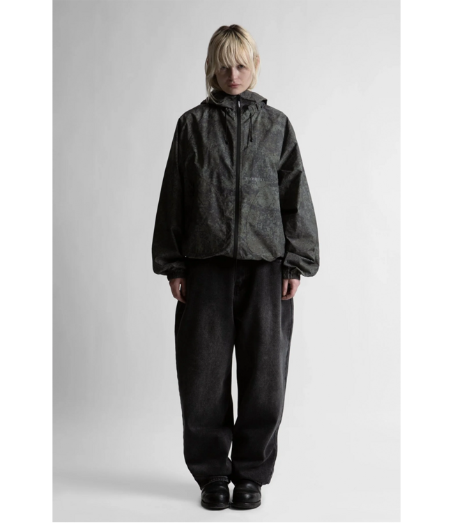 WASTED PARIS Swarm Windbreaker - Olive Khaki Camo