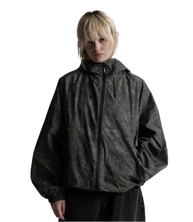 WASTED PARIS Swarm Windbreaker - Olive Khaki Camo