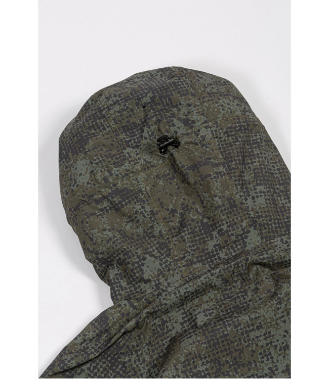 WASTED PARIS Swarm Windbreaker - Olive Khaki Camo