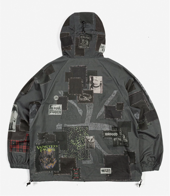 WASTED PARIS Taunt Windbreaker - Faded Black