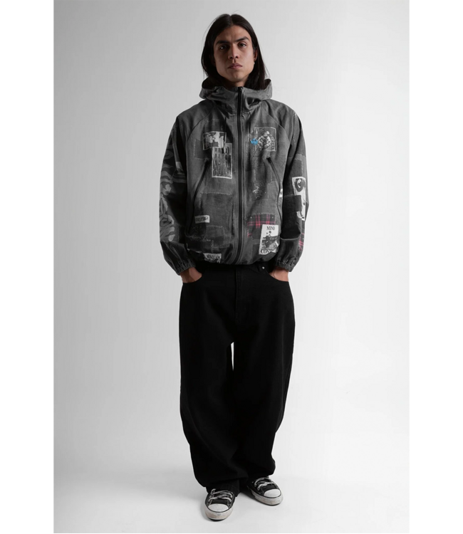 WASTED PARIS Taunt Windbreaker - Faded Black