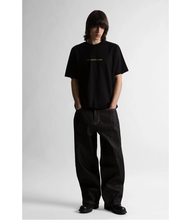 WASTED PARIS World Sucks T-Shirt - Black