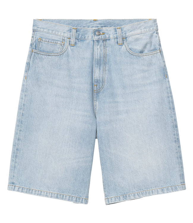 CARHARTT WIP Landon Short - Blue/Heavy Worn Bleached