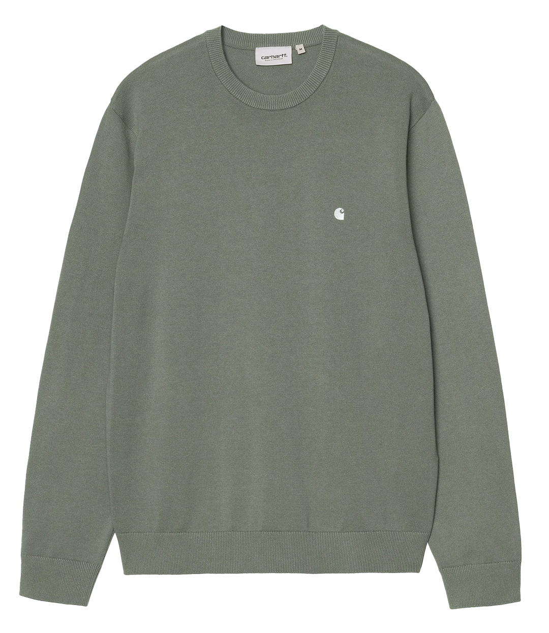CARHARTT WIP Madison Sweater - Velvet Green/White