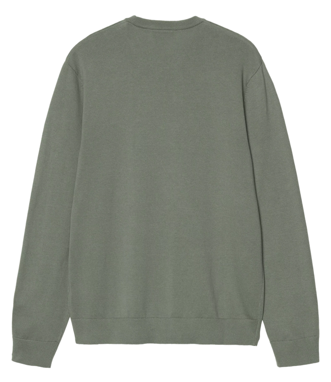 CARHARTT WIP Madison Sweater - Velvet Green/White