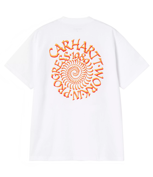 CARHARTT WIP S/S Spirals T-Shirt - White