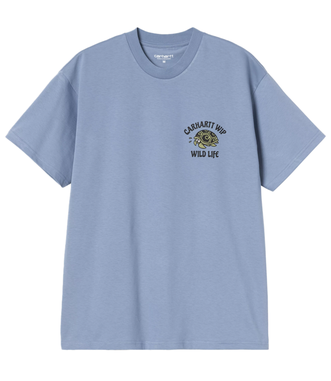CARHARTT WIP S/S Wild Life T-Shirt - Gentle Blue