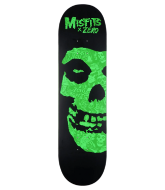 ZERO Misfits Fiend Skull Collage Deck Green