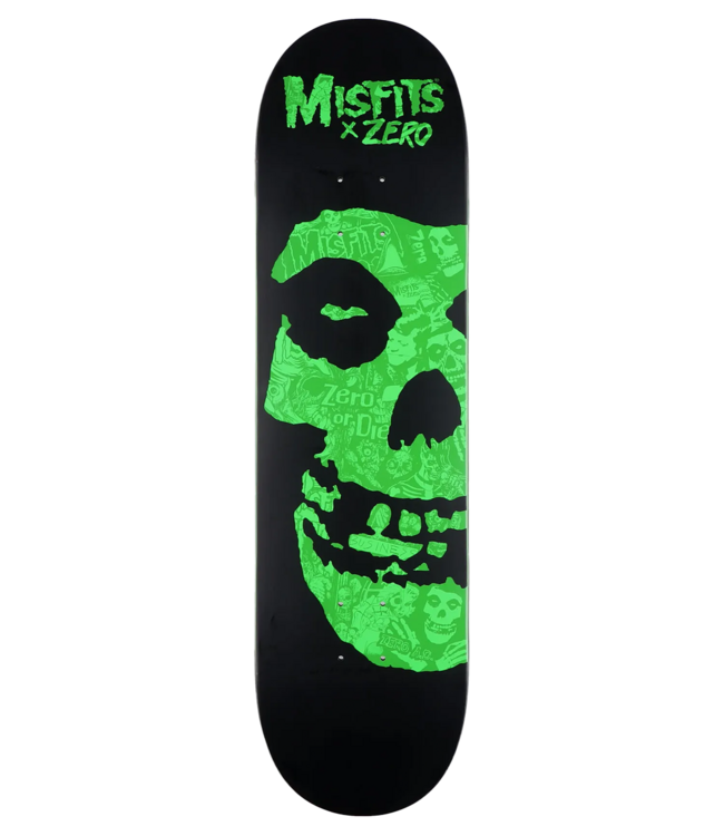 ZERO Misfits Fiend Skull Collage Deck Green