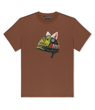 RIPNDIP Born To Chill Tee - Brown Wash