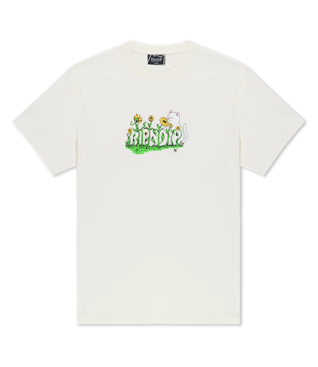 RIPNDIP Flower Boy Tee - Bone