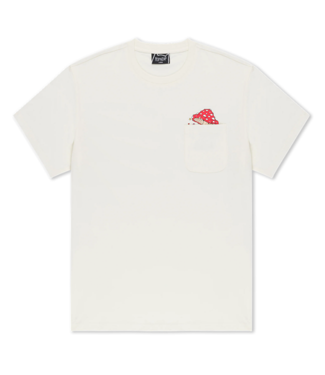 RIPNDIP Funny Gungus Pocket Tee - Bone