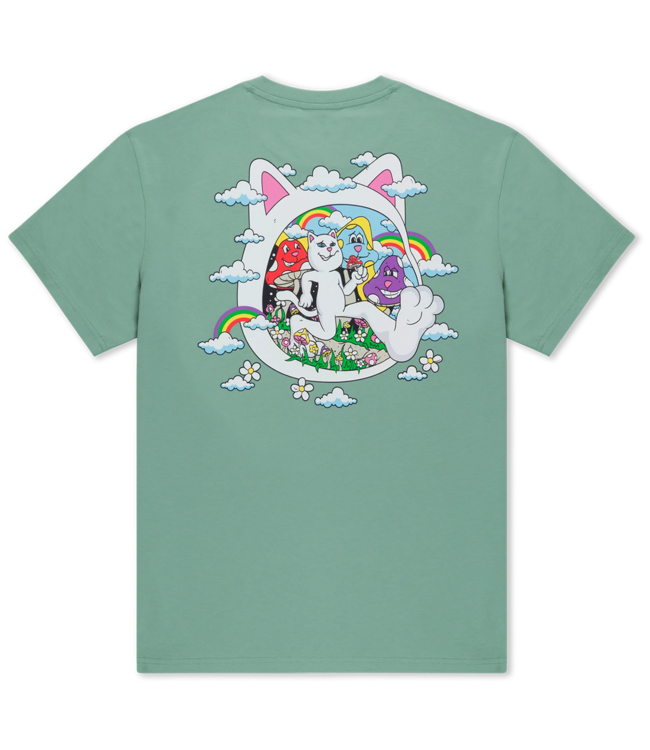 RIPNDIP Heaven To Me Tee - Sage