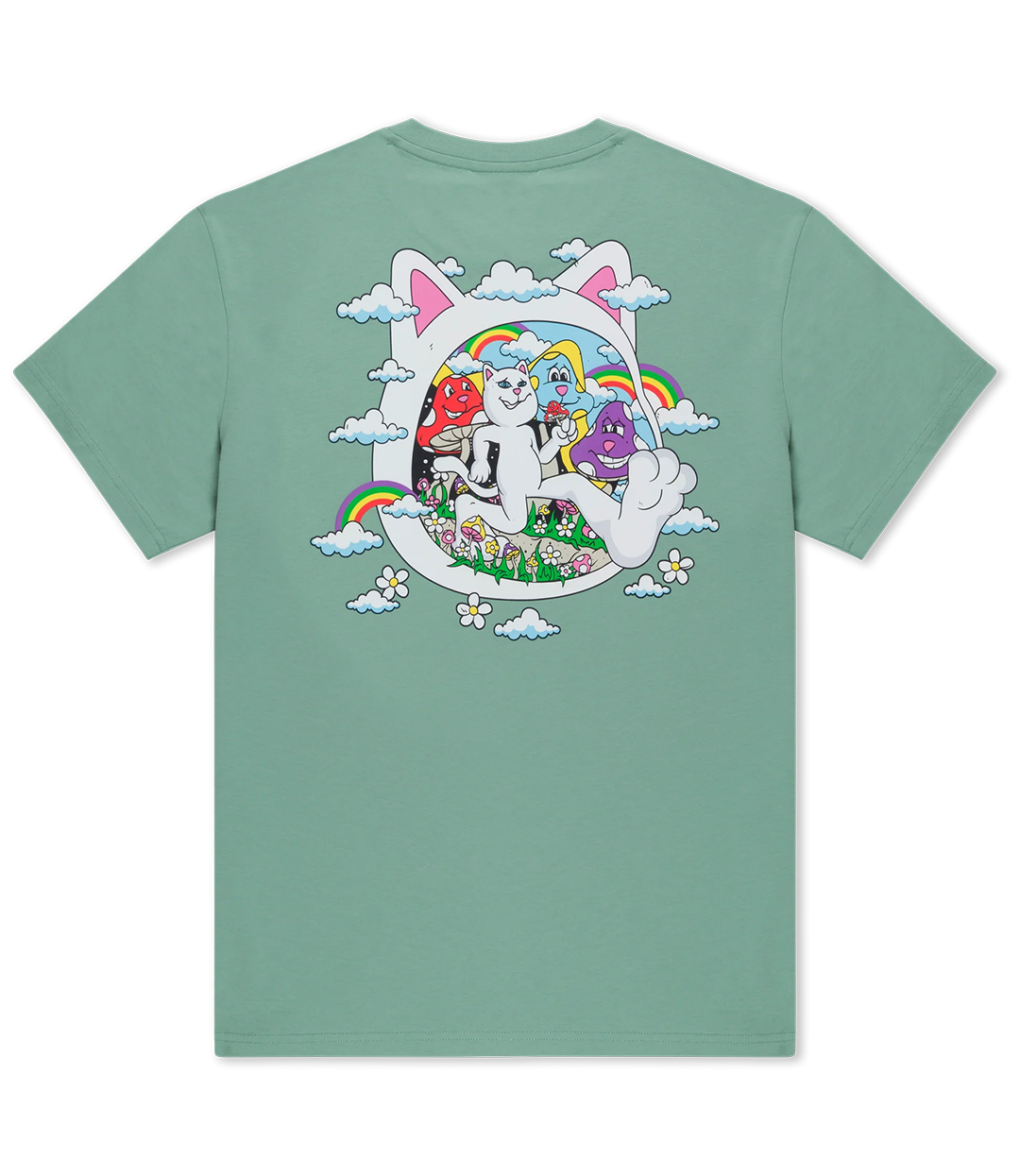 RIPNDIP Heaven To Me Tee - Sage