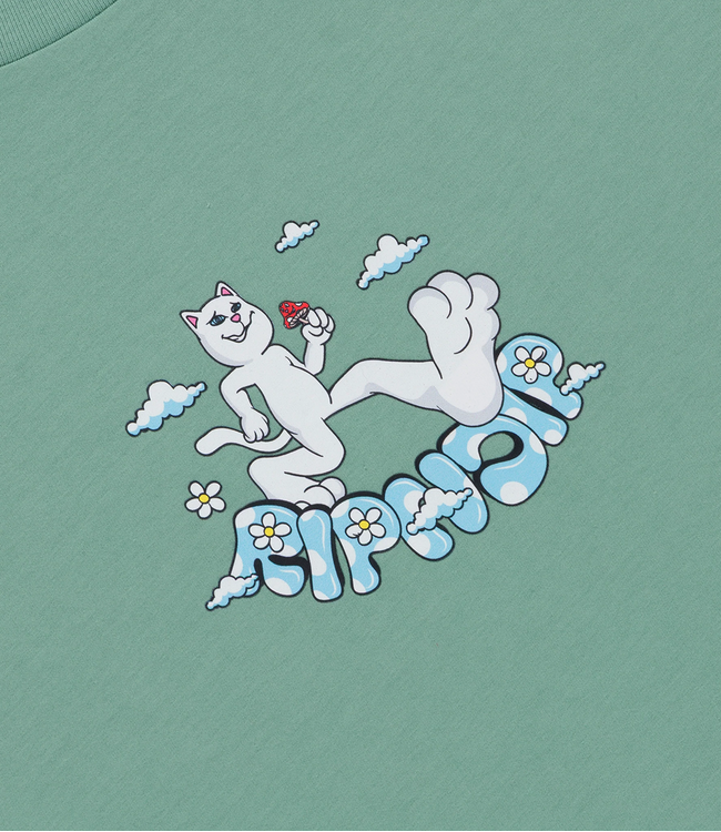 RIPNDIP Heaven To Me Tee - Sage