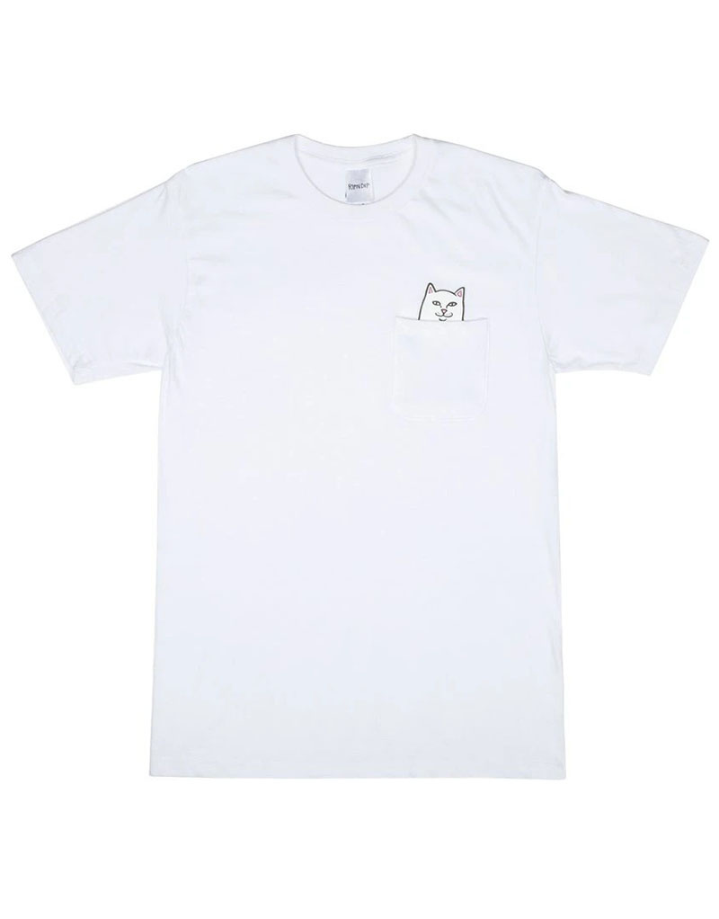 RIPNDIP Lord Nermal S/S Pocket Tee - White
