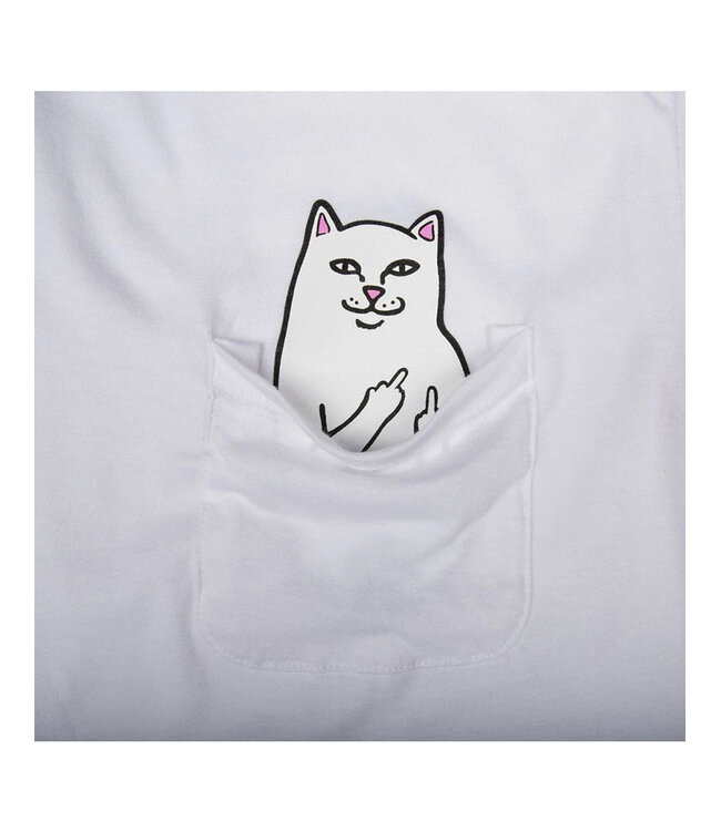 RIPNDIP Lord Nermal S/S Pocket Tee - White