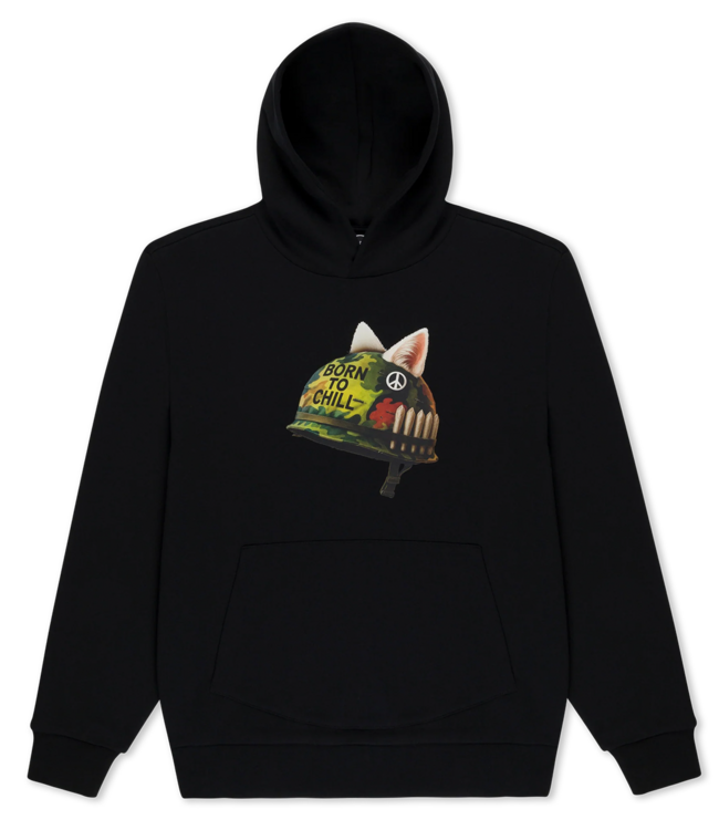 RIPNDIP Born To Chill Hoodie - Black Wash