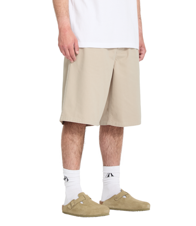 VOLCOM Chillow Pleat Ew Chino Sht 24 - Light Khaki