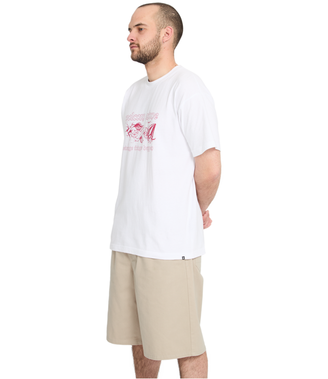 VOLCOM Chillow Pleat Ew Chino Sht 24 - Light Khaki