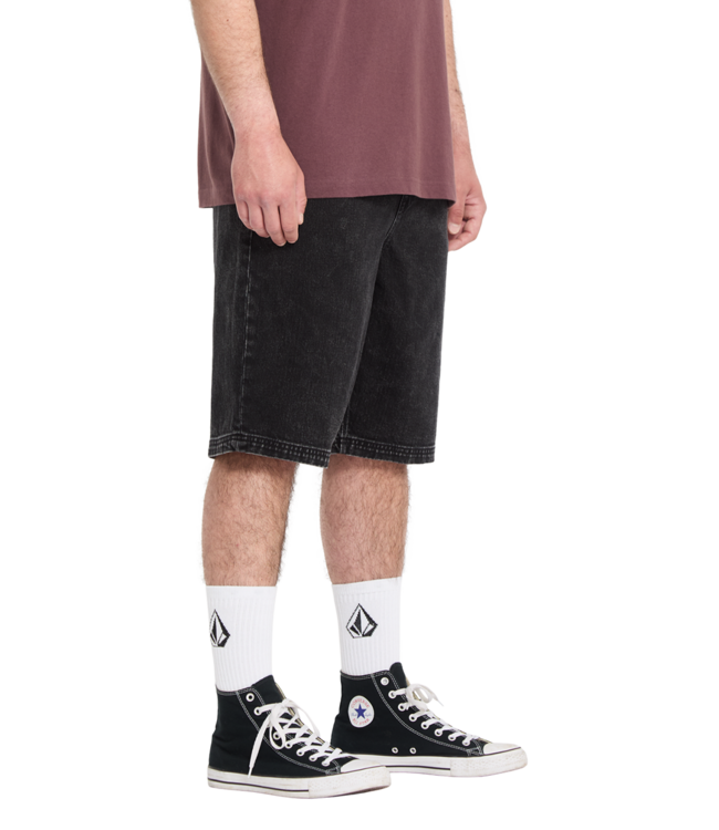 VOLCOM Freazy Denim Ew Short 22 - Blackity Black