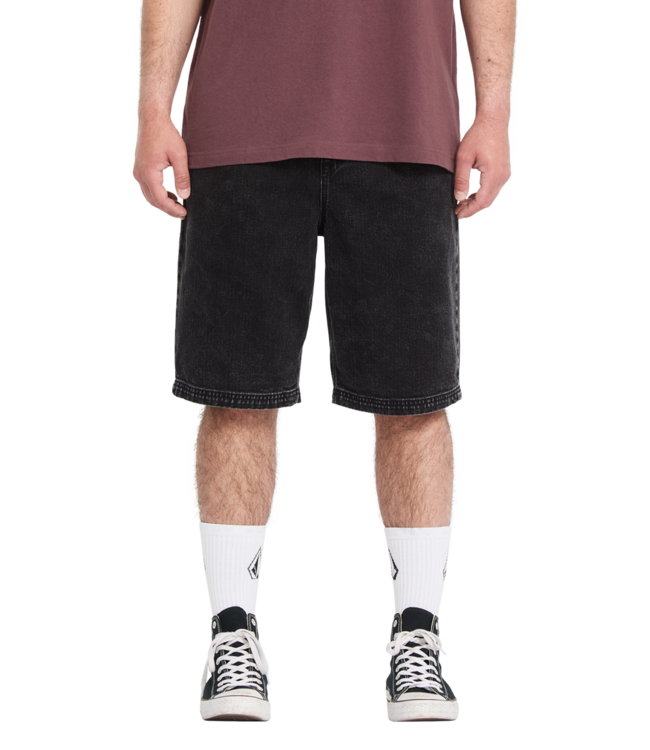 VOLCOM Freazy Denim Ew Short 22 - Blackity Black