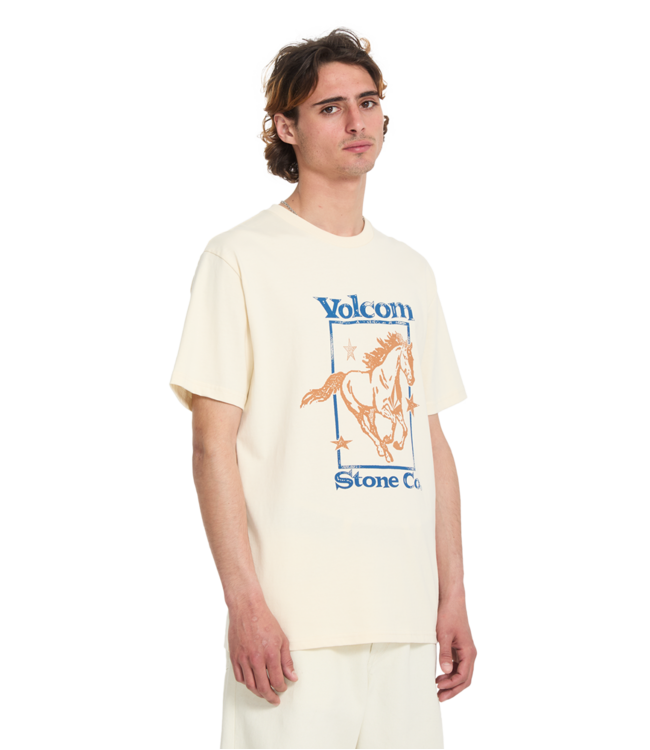 VOLCOM Giddyup Sst - Dirty White