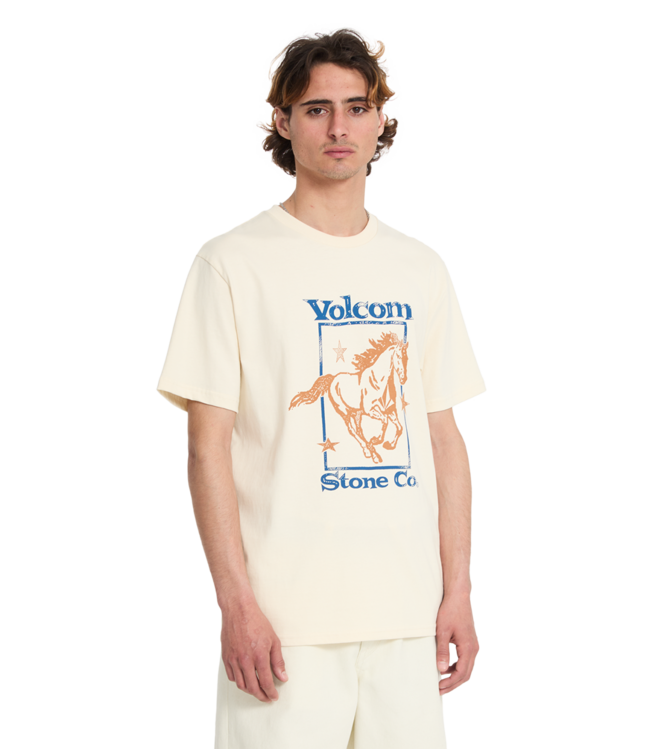 VOLCOM Giddyup Sst - Dirty White