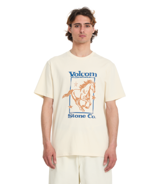 VOLCOM Giddyup Sst - Dirty White