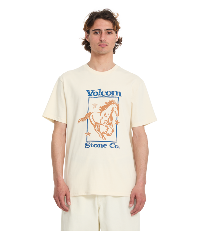VOLCOM Giddyup Sst - Dirty White