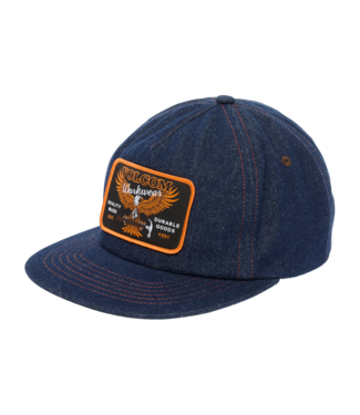 VOLCOM Hammered Workwear Hat - Dust Bowl Indigo