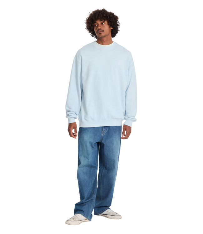 VOLCOM Single Stone Tw Crew - Light Blue Acid