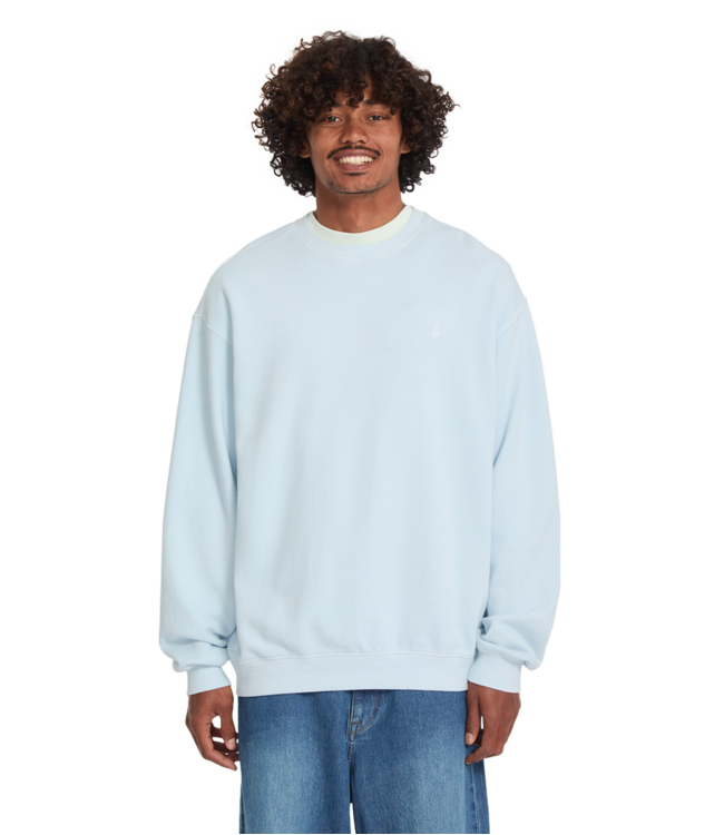 VOLCOM Single Stone Tw Crew - Light Blue Acid