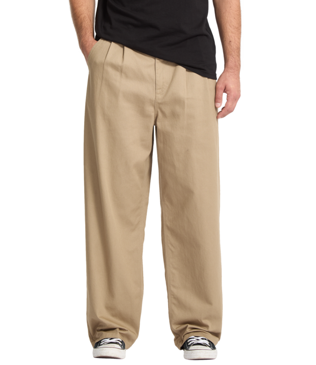 VOLCOM Baggos Pleat Pant - Khaki