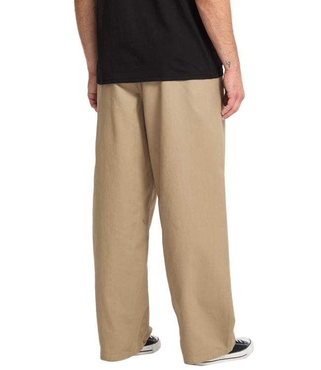 VOLCOM Baggos Pleat Pant - Khaki