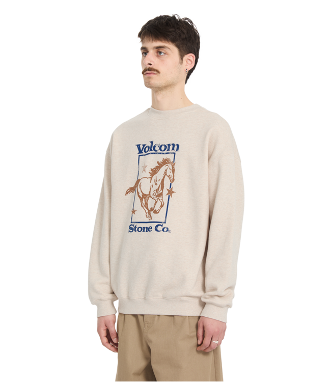 VOLCOM Recto Verso Crew - Dust Heather