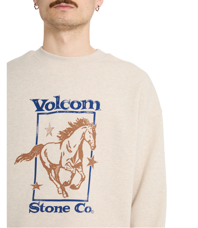 VOLCOM Recto Verso Crew - Dust Heather
